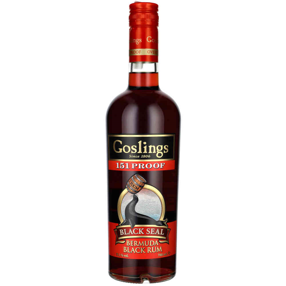 RUM GOSLING'S BLACK SEAL BERMUDA 151 75,5 0,7L