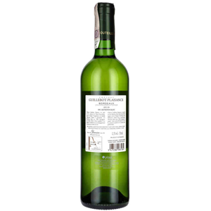 CHATEAU GUILLEBOT PLAISANCE BORDEAUX BLANC 0,75 L