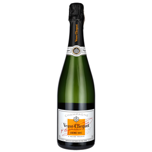 CHAMPAGNE VEUVE CLICQUOT DEMI-SEC KARTON 0,75L