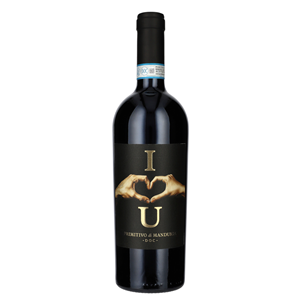 I LOVE YOU PRIMITIVO DI MANDURIA DOC  0,75 L 2023