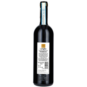 BAVA LANGHE NEBBIOLO 2018 DOC 0,75L