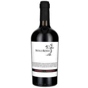 SUOLO ROSSO PRIMITIVO DI MANDURIA DOP 2021 0,75L