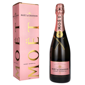 CHAMPAGNE MOET & CHANDON ROSE IMP KART 0,75L