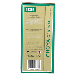 WINO CHOYA ORIGINAL 10% BIB  5L