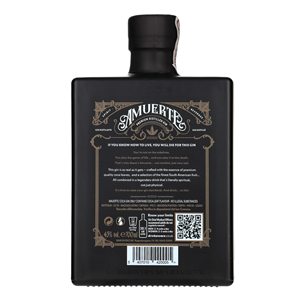 GIN AMUERTE COCA LEAF BLACK EDITION 43% 0,7L