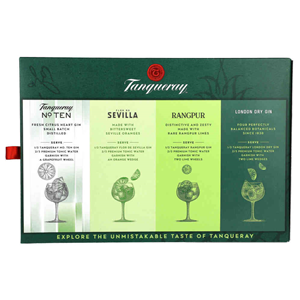 MINIATURKA GIN TANQUERAY SET 43,3% 4X0,05L ZESTAW