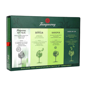 MINIATURKA GIN TANQUERAY SET 43,3% 4X0,05L ZESTAW
