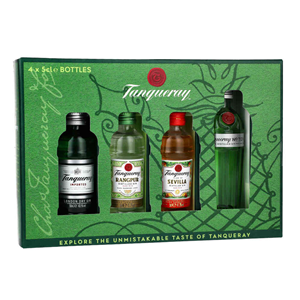 MINIATURKA GIN TANQUERAY SET 43,3% 4X0,05L ZESTAW