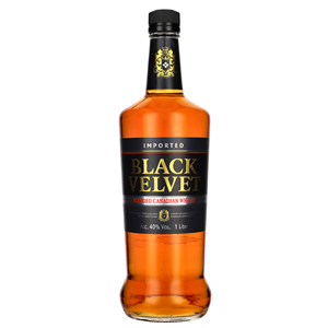 WHISKY BLACK VELVET 40%  1L