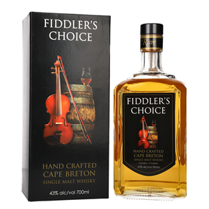 WHISKY SM GLEN BRETON FIDDLERS CHOICE 43%  0,7L GB