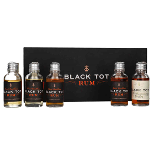 RUM BLACK TOT TASTING KIT 50TH ANNI 47,8% (5x0,03)