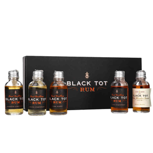 RUM BLACK TOT TASTING KIT 47,9% (5x0,03L SET)