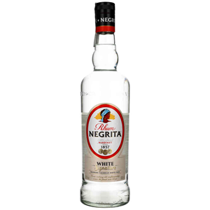 RUM NEGRITA WHITE 37,5% 1L