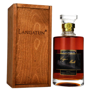 WHISKY SM LANGATUN CIGAR MALT 45,6% 0,5L GB