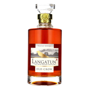 WHISKY SM LANGATUN OLD CROW PEATED 46% 0,5L GB