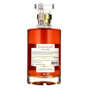 WHISKY SM LANGATUN OLD CROW PEATED 46% 0,5L GB