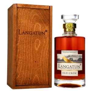 WHISKY SM LANGATUN OLD CROW PEATED 46% 0,5L GB