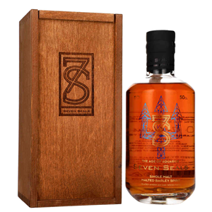 WHISKY SM SEVEN SEALS AQUARIUS PEATED 49,7% 05L GB
