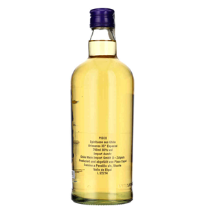 PISCO ARTESANOS DEL COCHIGUAZ 35% 0,7L