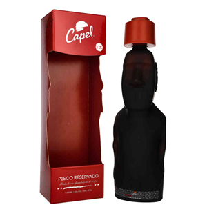 PISCO CAPEL RESERVADO MOAI 40% 1L GB