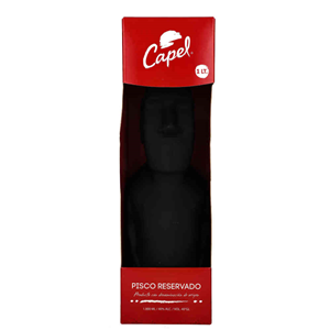 PISCO CAPEL RESERVADO MOAI 40% 1L GB