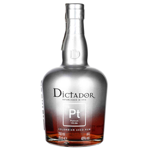 RUM DICTADOR PLATINUM 40%  0,7L GB