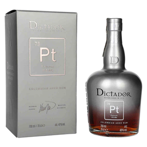 RUM DICTADOR PLATINUM 40%  0,7L GB
