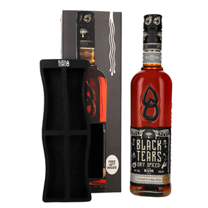 RUM BLACK TEARS DRY SPICED 40% 0,7L GB + FOREMKA