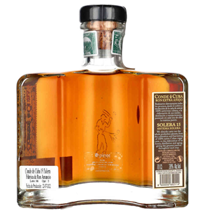 RUM CONDE DE CUBA 15 YEARS 38% 0,7L