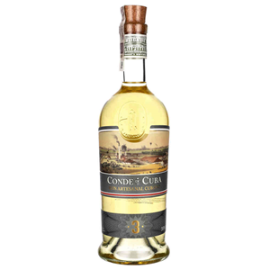 RUM CONDE DE CUBA 3 YEARS 38% 0,7L