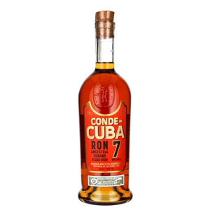RUM CONDE DE CUBA 7 YEARS 38% 0,7L NEW