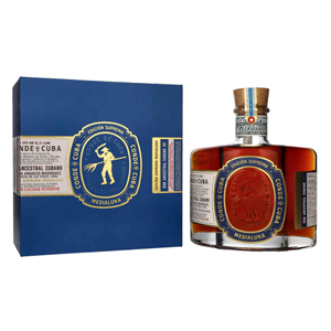 RUM CONDE DE CUBA MEDIA LUNA XO 40% 0,7L GB