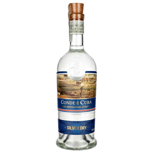 RUM CONDE DE CUBA SILVER DRY 38% 0,7L