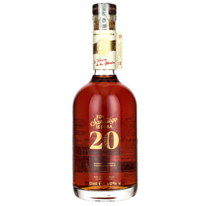 RUM SANTIAGO DE CUBA ANEJO 20Y 40% 0,7L GB