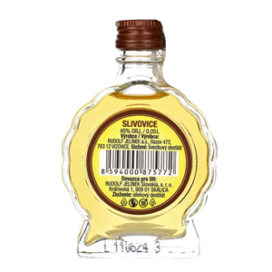 MINIATURKA JELINEK ŚLIWOWICA ZŁOTA 45% 0,05L