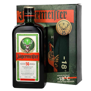 LIKIER JAGERMEISTER 35% 0,7L +HIPBAG