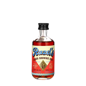 MINI RAZEL'S CHOCO BROWNIE RUM LIQUEUR 38,1% 0,05
