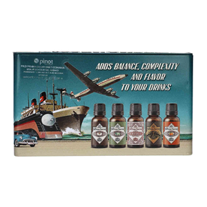 THE BITTER TRUTH COCKT.TRAVELER SET 38,2% 5x0,02L