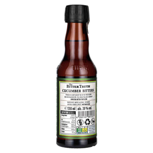THE BITTER TRUTH CUCUMBER BITTERS 39% 0,2L