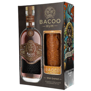 RUM BACOO 11Y 40% 0,7L + TIKIMUG