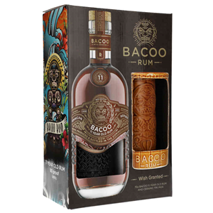 RUM BACOO 11Y 40% 0,7L + TIKIMUG