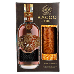 RUM BACOO 11Y 40% 0,7L + TIKIMUG