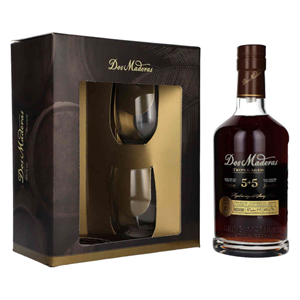 RUM RON DOS MADERAS 5+5 PX 0,7L 40% + 2 SZKLANKI