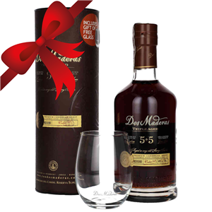 RUM RON DOS MADERAS 5+5 PX GLASS 0,7L 40%