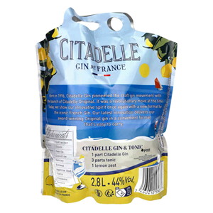 GIN CITADELLE ORGINAL ECOPOUCH 44% 2,8L