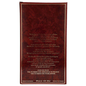 ARMAGNAC CLES DE DUCS NAPOLEON 0,5 L 40% +GB