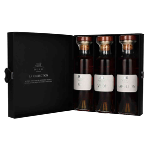 COGNAC DEAU ZESTAW VS-VSOP-NAPOLEON  40% 3X0,2L