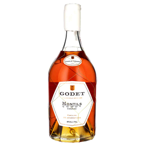 COGNAC GODET SINGLE GRAPE MONTILIS 40% 0,7L GB