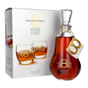 LIKIER GOLDEN EIGHT POIRE WILLIAMS 25% 0,7L GB+SZK