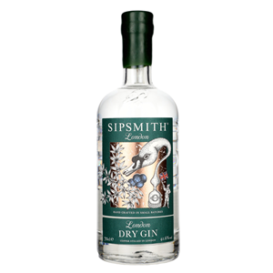 GIN SIPSMITH LONDON DRY GIN 41,6% 0,7L